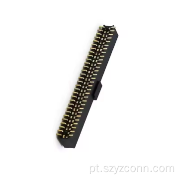 Conector de cabeçalho fêmea de passo de 1,27 mm 60P